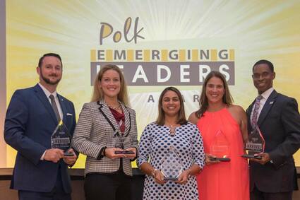 Picture from the Polk Emerging Leaders Awards