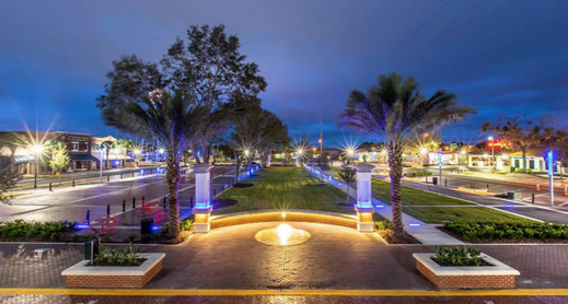 Picture of South Central Park in downtown Winter Haven