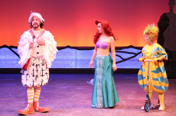 Picture from Theatre Winter Haven performing Disney's Little Mermaid